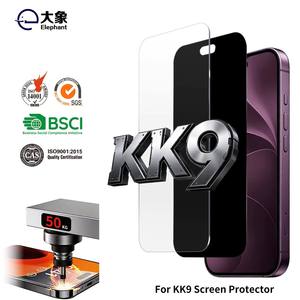 ฟิล์มกระจกนิรภัย OEM Custom KK9 สำหรับ iPhone 18 ป้องกันฟองอากาศ กันกระแทก กันรอยขีดข่วน ความคมชัดสูง สำหรับหน้าจอใส - Product Image 1