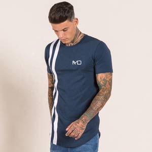 เสื้อยืดคอตตอน 100% ล้างสีแบบแอซิด ดีไซน์ใหม่ ใส่สบาย แห้งเร็ว เสื้อยืดล้างสีแบบแอซิด ดีไซน์ใหม่ เสื้อยืดผู้ชายล้างสีแบบแอซิด สีพื้น - Product Image 2