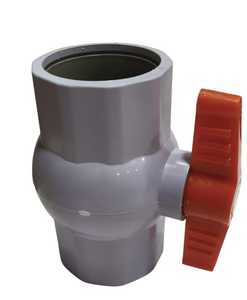 วาล์วบอลพลาสติก PVC แบบด้ามยาว ยี่ห้อ Nirmit ควบคุมด้วยมือ ผลิตตามแบบ OEM ปรับแต่งได้สำหรับการควบคุมน้ำในระบบชลประทาน ซีล EPDM ทนแรงดัน 100 psi - Product Image 4