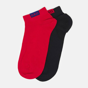 Oem Custom Logo Designer Unisex Crew Autumn Print Bottom Terry Breathable Eco-Friendly Grip <b>Running</b> Sports <b>Socks</b> - Product Image 2