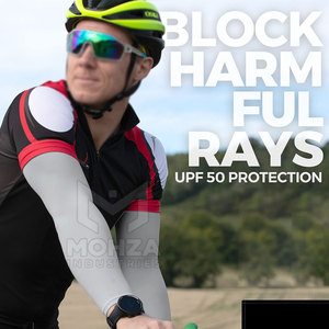 Manchons de bras unisexes respirants et écologiques, nouvelle tendance, pour le fitness, en 100 % polyester de haute qualité, en promotion en ligne - Product Image 6