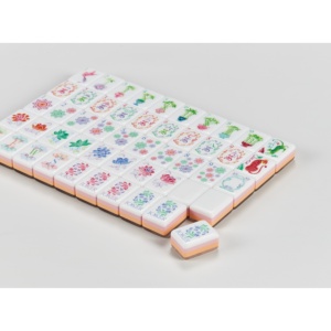 Juego de Mahjong Americano de Acrílico, 160 Piezas, Plegable, Duradero, Portátil y Ecológico - Product Image 4