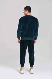 Ensemble de survêtement en velours pour homme de qualité supérieure avec un toucher doux et un matériau durable - Product Image 3