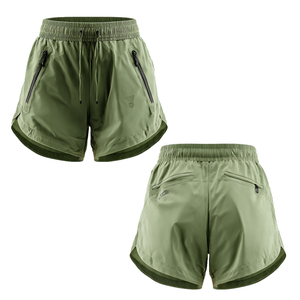 Men's Eco-Friendly Solid Cargo <b>Windbreaker</b> Shorts Summer Lightweight Waterproof Quick Dry Breathable - Product Image 2