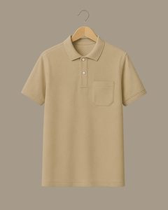 เสื้อเชิ้ตแขนสั้นผู้ชาย STELLAR ผ้าเจอร์ซีย์ผสมสแปนเด็กซ์/คอตตอน ระบายอากาศได้ดี มีกระเป๋าเสื้อ ป้องกันรอยยับ สไตล์สมาร์ทแคชชวล เหมาะสำหรับใส่ทำงานหรือเดินทาง - Product Image 1