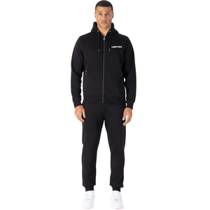 Conjunto de Sudadera con Capucha y Cremallera Completa para Hombre, Pantalones con Puños Ajustados, Corte Moderno, Logotipo Personalizado, Ropa Deportiva Urbana, OEM - Product Image 2