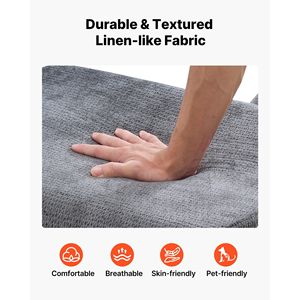 Moderna Chaise Longue Ergonomica per Yoga, Sedia Curva in Schiuma Senza Struttura per Massaggi e Stretching Indoor, Elegante e Confortevole - Product Image 3