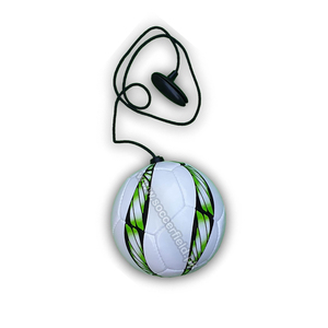 Logo personnalisé 2025 Compétence Ballon de Football Dispositif d'Entraînement Personnalisé PU PVC Matériau Durable Football Boucle Poignée Personnalisable Couleur - Product Image 1