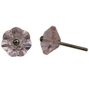 Boutons de porte d'armoire en céramique au design floral vintage, poignées de tiroir assorties, quincaillerie chromée pour cuisine, chambre, commode, parc. - Product Image 4