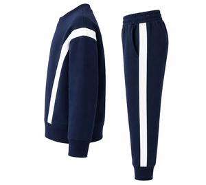 Conjunto Deportivo Personalizado para Niños, Sudadera con Capucha para Niñas y Niños, Sudadera con Capucha Lisa, Conjunto Deportivo para Niños - Product Image 3