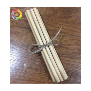 Pajitas de Bambú Reutilizables Ecológicas, Pajitas de Bambú Naturales Biodegradables, Proveedor Mayorista de Alta Calidad - Product Image 2