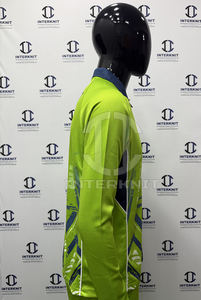 Maillot de cricket respirant en mesh, anti-UV, séchage rapide, uniformes d'équipe professionnels, extensible dans 4 directions, léger - Product Image 3