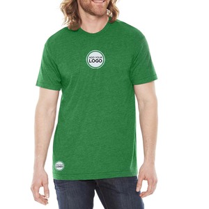 Custom Business Logo T Shirts Bella Canvas Premium Men T Shirt Custom Business Logo Tri-Blend Unisex T Shirts - Product Image 4