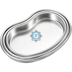 Plateau chirurgical pour reins Grayrocks en acier inoxydable, manuel, pour usage hospitalier, clinique et vétérinaire - Product Image 1