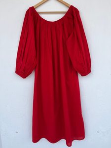 เดรสยาวสไตล์โบฮีเมียนสำหรับผู้หญิงใส่สบายๆในฤดูร้อน แขนยาว แบบสวม มีระบาย แต่งเข็มขัด ลายดอกไม้ ซับในอย่างดี ผ้าฝ้าย ระบายอากาศได้ดี - Product Image 6
