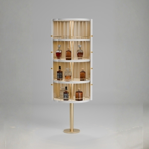 Custom Luxury Modern Home <b>Bar</b> Cabinet Premium Wine Storage Designed for Home Hotel Club - Product Image 3