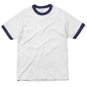 T-shirt en coton uni personnalisé pour hommes, col rond, manches courtes, fabrication en usine, vente en gros - Product Image 4