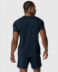 T-shirt pour homme 100% coton, col rond, manches courtes, coupe classique, design uni, style streetwear, anti-boulochage, respirant - Product Image 5