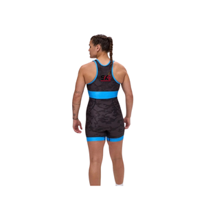 Camiseta de tirantes personalizada rosa sólida para lucha libre, levantamiento de pesas, remo, sublimada, transpirable, de una pieza, para gimnasio - Product Image 5