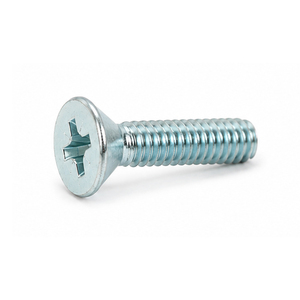Metric Steel Zinc Plated Phillips Pan Head Machine <b>Screw</b> Full Thread Fastener Custom Length - Product Image 1