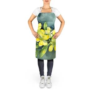 South Carolina Yellow Jessamine Watercolor Large Multicolor <b>Apron</b> Unisex Kitchen Cooking <b>Gardening</b> for Adults for Men Women - Product Image 2
