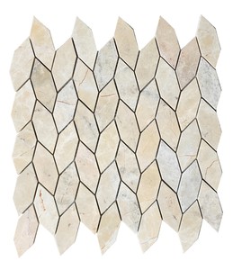 Mosaico de Mármol Amarillo Limón Pulido Moderno Amalfi de 8mm de Grosor, Resistente al Agua, Ecológico, 5 Años de Garantía, para Paredes Interiores Hastone - Product Image 4