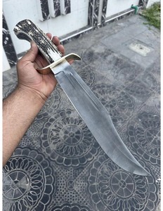 Couteau de chasse Bowie THEWIZ CRAFTS, forgé à la main, durable, à pointe clip, lame en acier à haute teneur en carbone, 8-9,9 pouces, ambidextre, authentique - Product Image 5