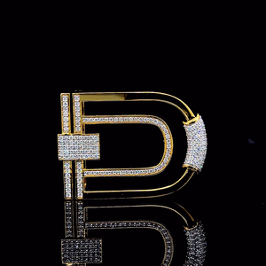 Boucle de ceinture de luxe en diamant pour homme – Accessoire de mode haut de gamme pour fêtes, mariages, célébrations et collection de cadeaux - Product Image 1