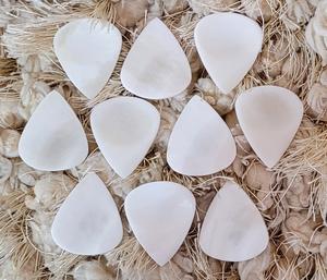 Organic material Camel bone 10 pcs set <b>Guitar</b> Picks <b>Plectrums</b> Tear Drop Shape For All Types Of <b>Guitars</b> - Product Image 2