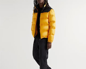 Veste matelassée personnalisée pour homme, respirante, écologique, coupe-vent, vêtements de sport OEM avec capuche amovible - Product Image 6
