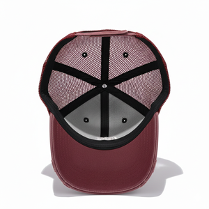 Casquette de baseball vintage en maille effet vieilli, logo personnalisé, imperméable, 100% coton respirant, style rétro, casquette snapback vierge 6 panneaux, protection solaire - Product Image 2