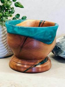 Cuencos de Calabaza Pequeños de Resina Epoxi Pulida, Hechos a Mano, Ecológicos, Estilo Americano, de Lujo, para Servir Salsas y Almacenar en la Cocina - Product Image 6