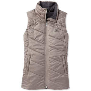 <b>Women's</b> Winter Puffer Vest Lightweight Breathable Quilted Outerwear <b>Sleeveless</b> Nylon <b>Jacket</b> Warm Padding Zipper Front - Product Image 1