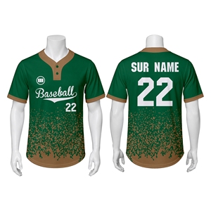 Maillots de baseball personnalisés les plus vendus, maillots de baseball professionnels, respirants, anti-humidité, en polyester/nylon écologique - Product Image 1
