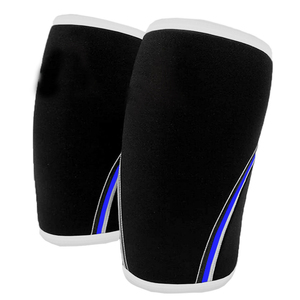 Bandes de compression pour genoux sur mesure, qualité supérieure, pour entraînement de squats, musculation, développement de la force et fitness. - Product Image 5