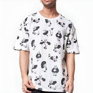 Camiseta Personalizada para Hombre, Oversize, 100% Algodón, Tejido Grueso Lavado, 260 g/m², Estilo Urbano, DTG, Lisa - Product Image 1