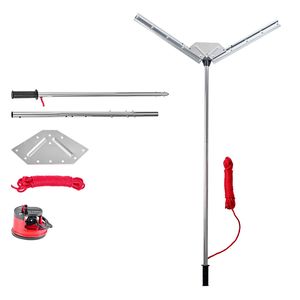 Diserbatrice Manuale per Piante Acquatiche di Laghi e Stagni, Larghezza Massima di Taglio 37 Pollici, Lame in Acciaio Resistente, Taglierina e Rastrello Affilati - Product Image 1