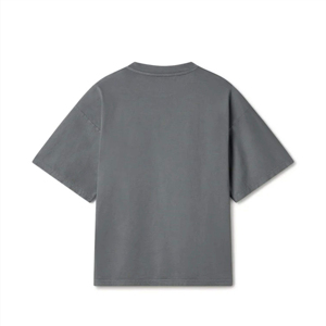 เสื้อยืดคุณภาพสูง พิมพ์โลโก้ตามสั่ง สำหรับผู้ชาย เสื้อยืดแขนสั้นเรียบง่ายทันสมัย คุณภาพดี - Product Image 2