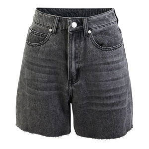 Casual Style <b>Denim</b> Jeans Ladies Shorts Plain Simple Breathable <b>Material</b> <b>Denim</b> Shorts Ripped Jeans Short Jeans Pants Women - Product Image 1