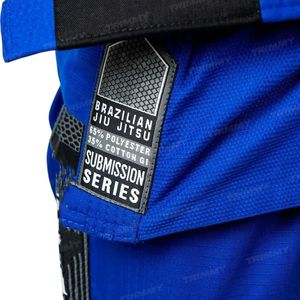 Kimono de BJJ Trimmy Azul, Unisex, Corte Regular, Poliéster/Algodón, Estampado Digital, Ropa de Artes Marciales para Adultos - Product Image 6
