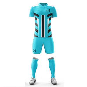 Multi Color Sublimation Pattern Soccer Rugby Uniform Practice Wear Training Suit Football Basketball Jersey with Pants - Product Image 5