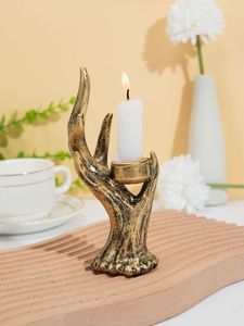 Decorative Gold Metal Table Decor Centrepiece For Luxury Wedding Table Styling And Home Interior Accessories - Product Image 1