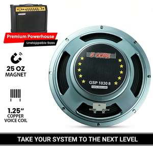 5Core 10 Inch Guitar <b>Speaker</b> 60W 16Ohm 25Oz Magnet 1.25" VC <b>Amplifier</b> Cabinet Driver - Product Image 3