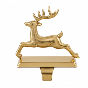 Soporte de Lujo para Calcetines Navideños de Metal Plateado con Forma de Estrella, Gancho para Colgar Calcetines en la Chimenea, Decoración para el Hogar - Product Image 6