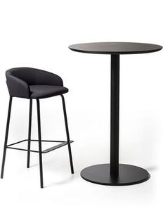 100% Natural Solid Wooden Modern Metal Bar Chair Table Set Solid Wood Metal Frame For Kitchen Cafe Hotel Outdoor Dining Home Bar - Product Image 2