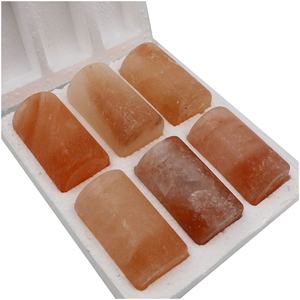 Lampe de sel sculptée en matériau organique de l'Himalaya avec motif d'ange, modèle SE-8540-Sian Enterprises - Product Image 3