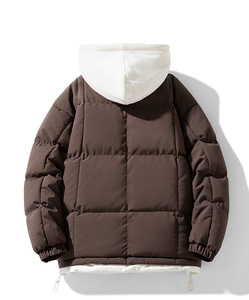 Vestes matelassées en gros pour hommes, nouvelle mode, manteaux d'hiver, vestes gonflées en duvet - Product Image 3