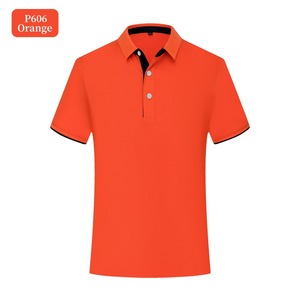 เสื้อโปโล OEM คุณภาพสูง แขนสั้น คอวี ระบายอากาศได้ดี สำหรับผู้ชาย  ผ้าเนื้อหนา สีพื้น  ปักโลโก้ได้ตามสั่ง เหมาะสำหรับใส่เล่นกอล์ฟหรือใส่ลำลอง - Product Image 5