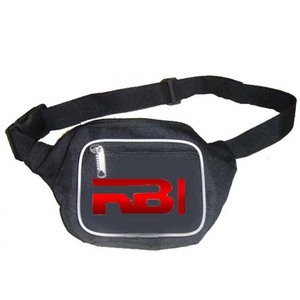 Multi-Functional Corduroy Waterproof Zipper Closure Barrel-shaped Waist Bag Men Women Sports Crossbody <b>Letter</b> Fashion Gift - Product Image 1