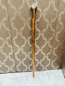 Bastón de Caballero Vintage con Mango de Latón Antiguo y Madera de Palisandro, 36 Pulgadas, Acabado Pulido, TESORO DEL MUNDO ANTIGUO - Product Image 5